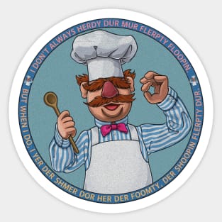 Swedish Chef Sticker